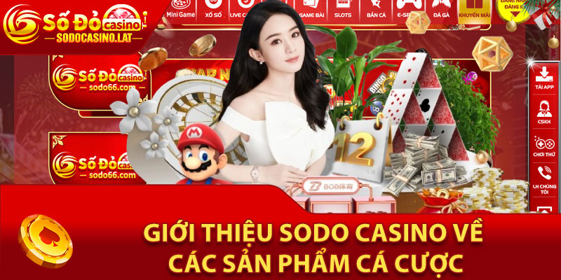 Giới thiệu Sodo Casino về các sản phẩm cá cược